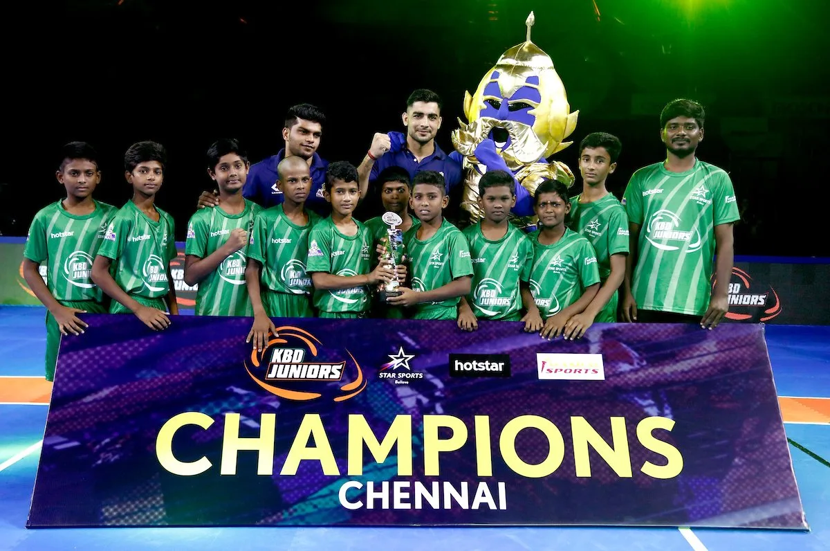Kabadi winners